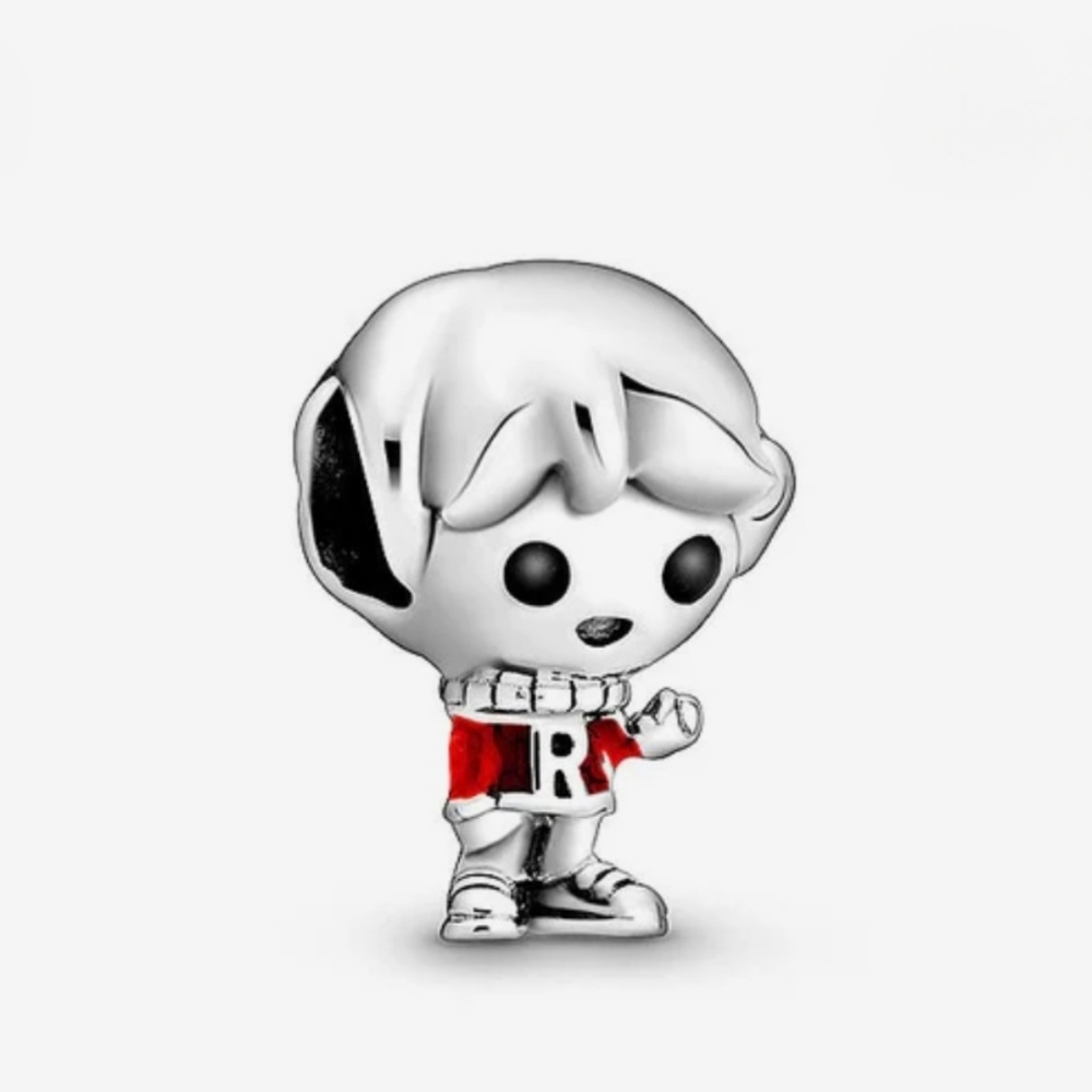 Pandora Warner Brothers Sterling Silver Ron Weasley Harry Potter Bracelet Charm